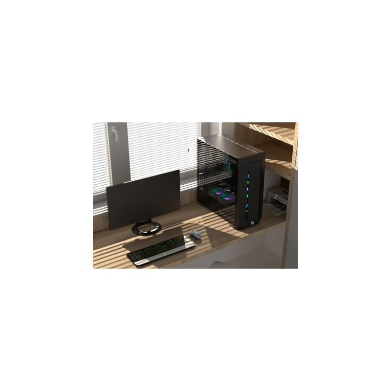 RAIJINTEK Zofos Ultra, Big-Tower-Gehäuse(schwarz/schwarz (matt))