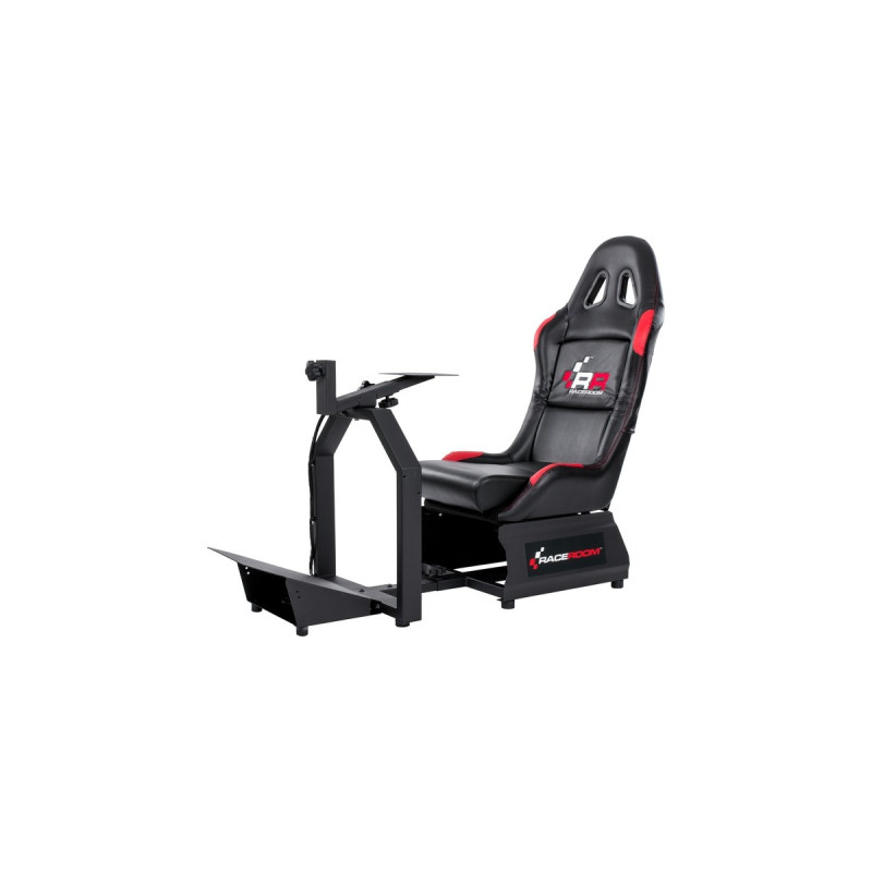 RaceRoom Game Seat RR3055, Sim Rig(schwarz/rot)