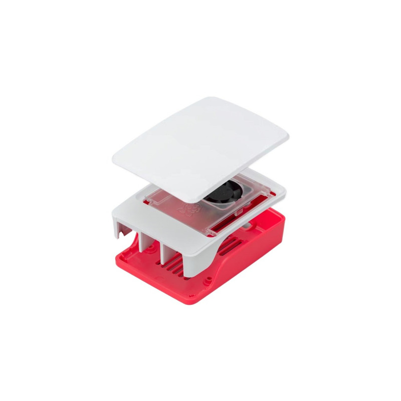 Raspberry Pi Foundation Kunststoffgehäuse für Raspberry Pi 5(rot)