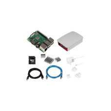 Raspberry Pi Foundation Raspberry Pi 3 model B+ Starter Kit, Mini-PC(weiß)