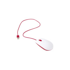 Raspberry Pi Foundation offizielle Raspberry Pi Maus(weiß/rot)