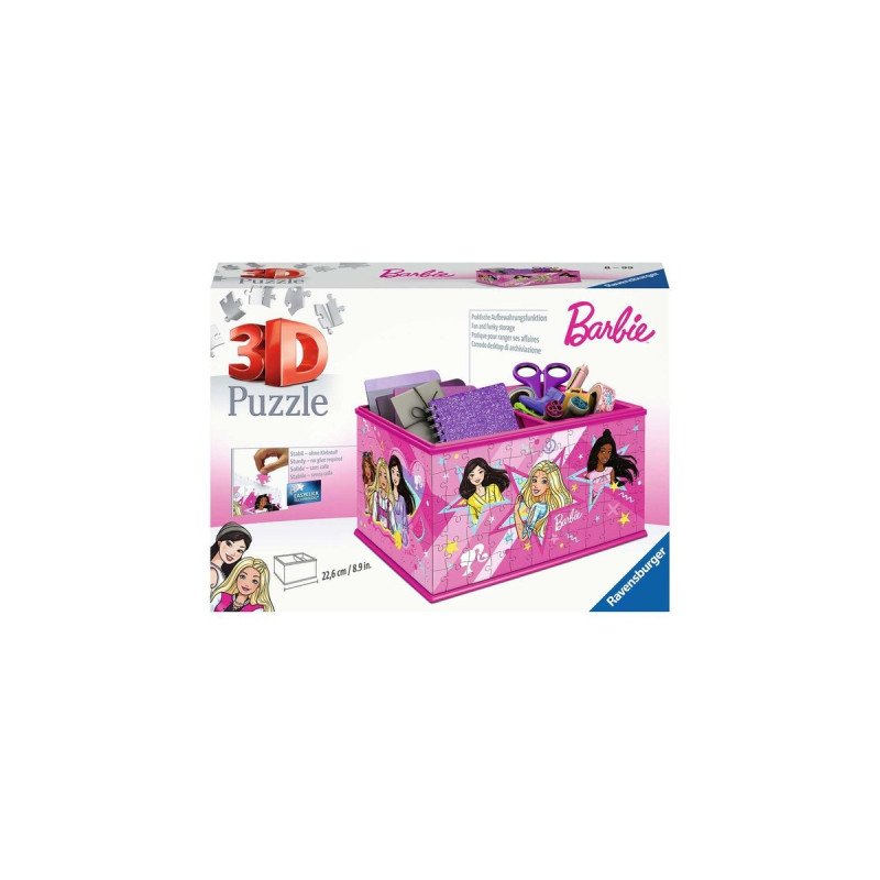 Ravensburger 3D Puzzle Aufbewahrungsbox Barbie(mehrfarbig)