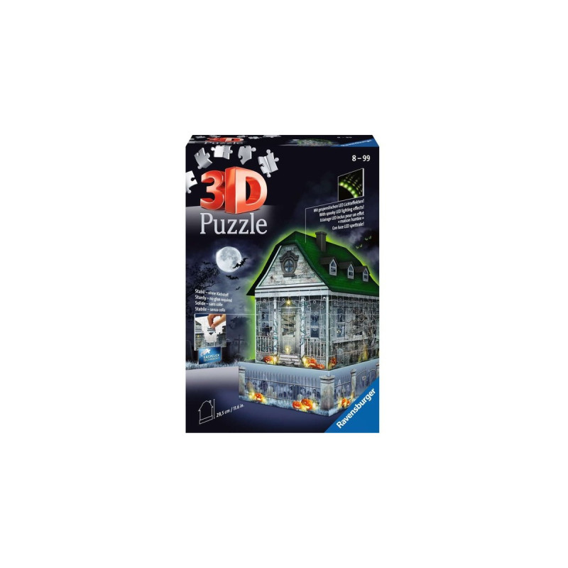 Ravensburger 3D Puzzle Gruselhaus bei Nacht