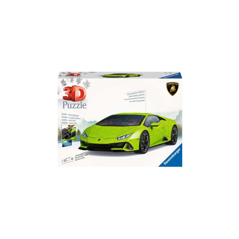 Ravensburger 3D Puzzle Lamborghini Huracán EVO Verde(108 Teile)