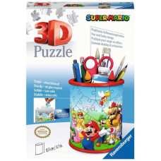 Ravensburger 3D Puzzle Utensilo Super Mario(Stiftehalter für Super Mario Fans ab 6 Jahren)