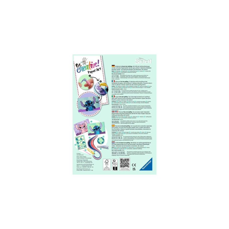 Ravensburger BeCreative Paper Art Quilling Stitch, Basteln