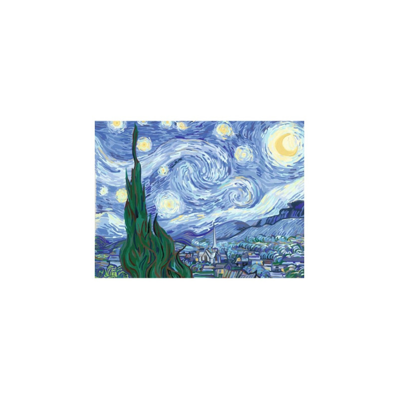 Ravensburger CreArt ART Collection - Starry Night (Van Gogh), Malen