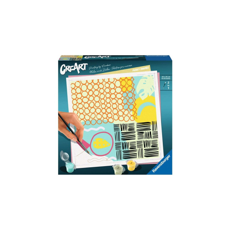 Ravensburger CreArt - Funky Shapes, Malen