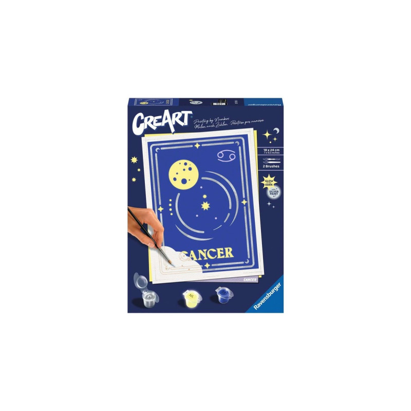 Ravensburger CreArt - Sternzeichen Krebs, Malen