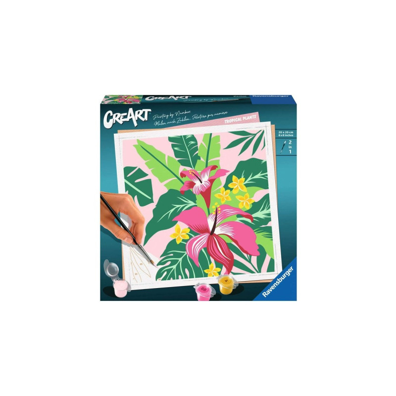 Ravensburger CreArt - Tropical Plants, Malen