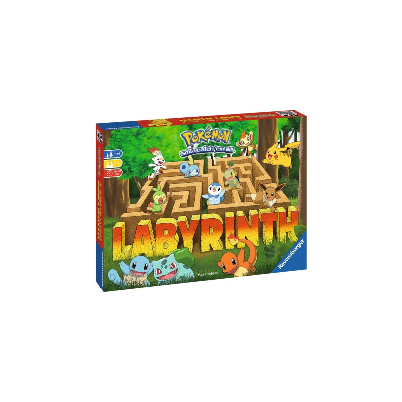 Ravensburger Das verrückte Labyrinth – Pokémon, Brettspiel