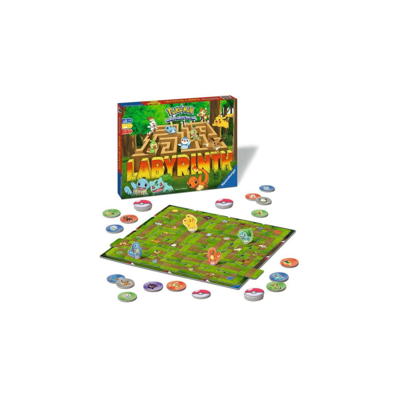 Ravensburger Das verrückte Labyrinth – Pokémon, Brettspiel