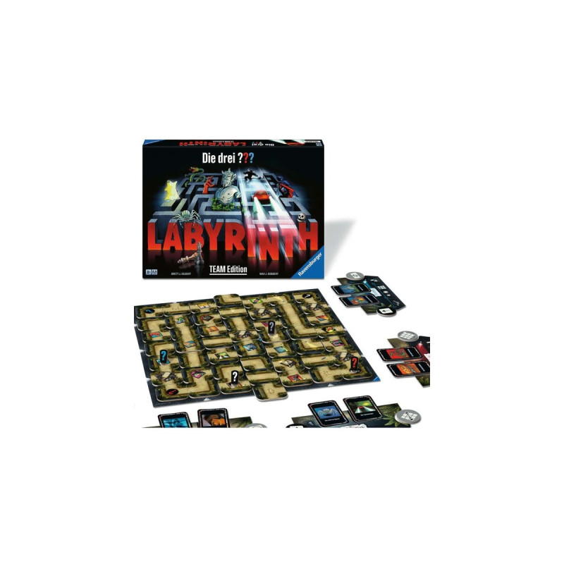 Ravensburger Die drei ??? Labyrinth - Team Edition, Brettspiel