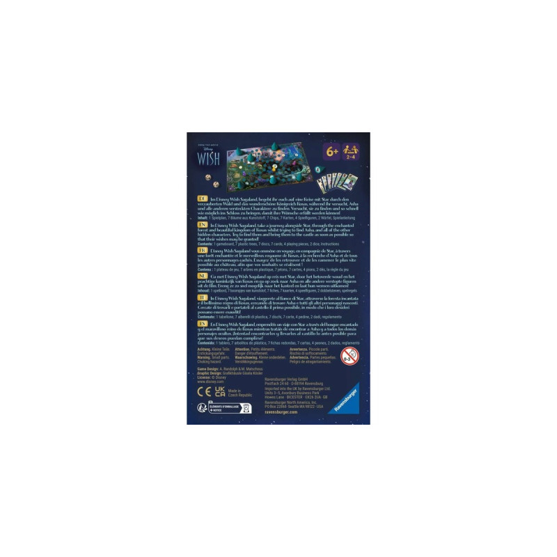 Ravensburger Disney Wish Sagaland, Brettspiel