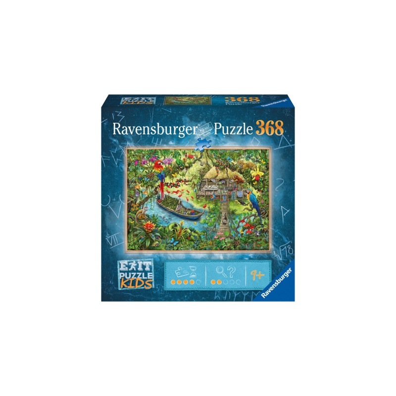 Ravensburger EXIT Puzzle Kids - Die Dschungelexpediton