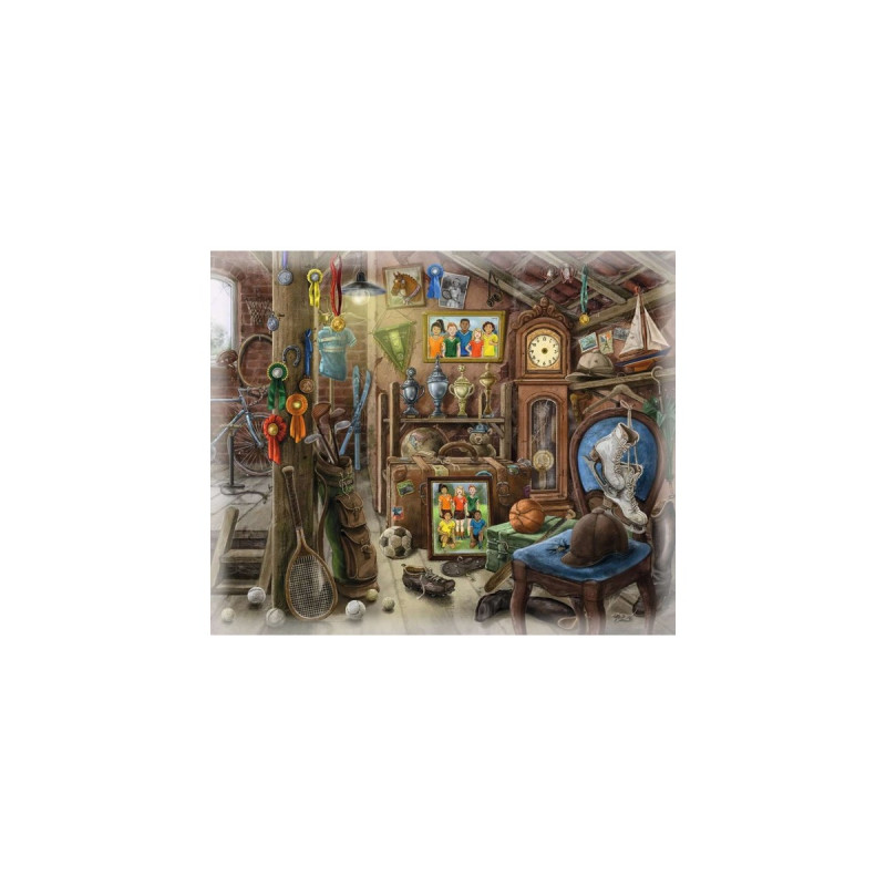 Ravensburger EXIT Puzzle: Im Gutshaus – Dachboden (99 Teile)