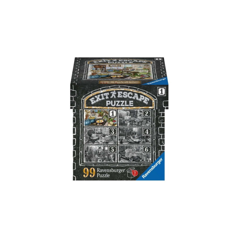 Ravensburger EXIT Puzzle: Im Gutshaus – Küche (99 Teile)