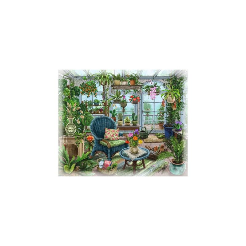 Ravensburger EXIT Puzzle: Im Gutshaus – Wintergarten (99 Teile)