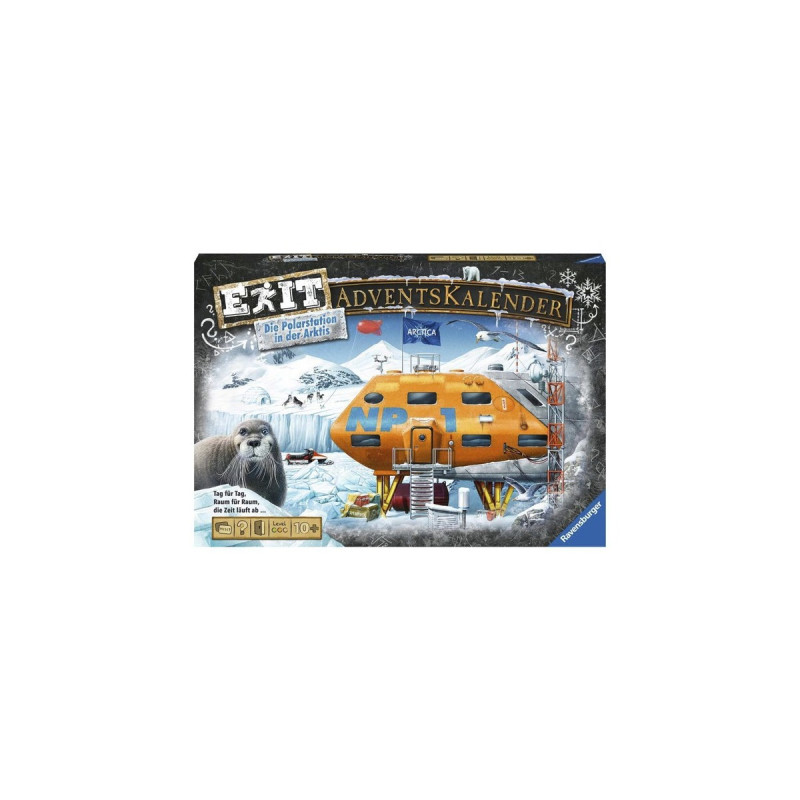Ravensburger Exit Adventskalender Polarstation, Rätselspiel