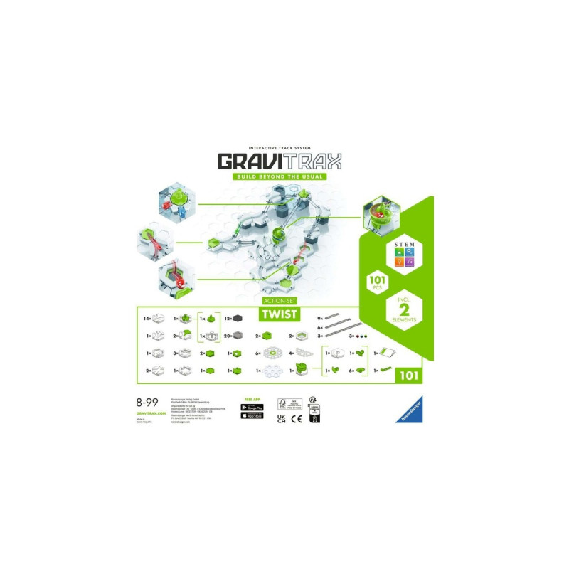Ravensburger GraviTrax Action-Set Twist, Bahn