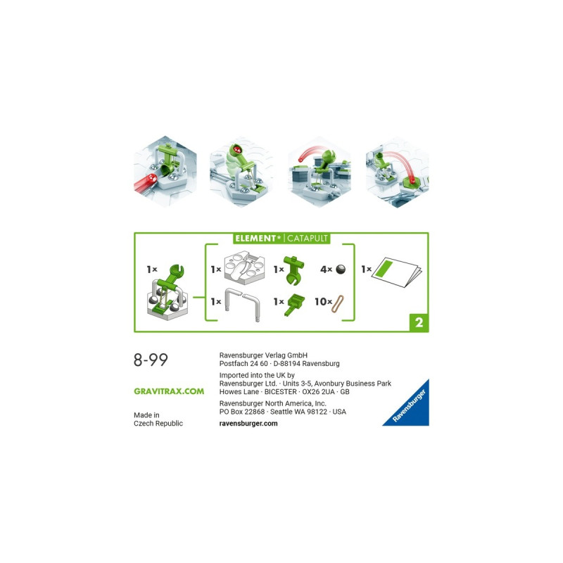 Ravensburger GraviTrax Element Catapult, Bahn