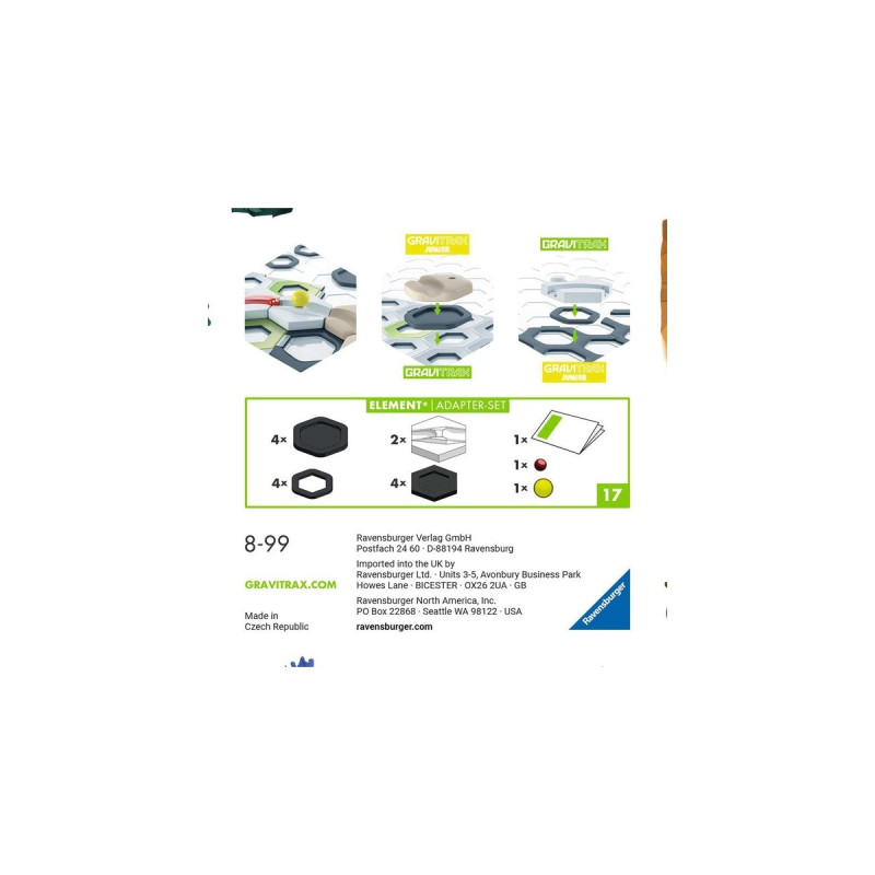 Ravensburger GraviTrax Erweiterung Adapter-Set, Bahn