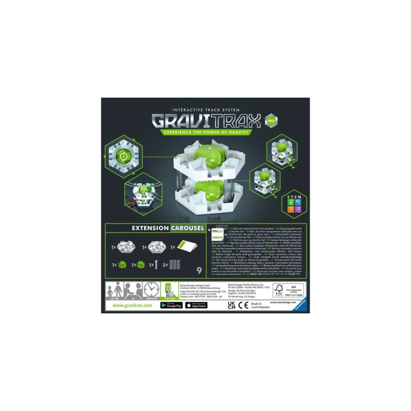 Ravensburger GraviTrax Erweiterung PRO Carousel, Bahn
