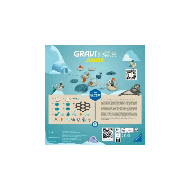 Ravensburger GraviTrax Junior Erweiterung Ice, Bahn