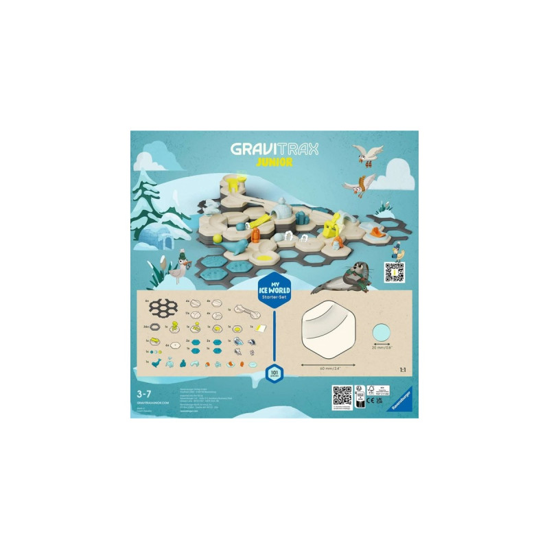 Ravensburger GraviTrax Junior Starter-Set L Ice, Bahn