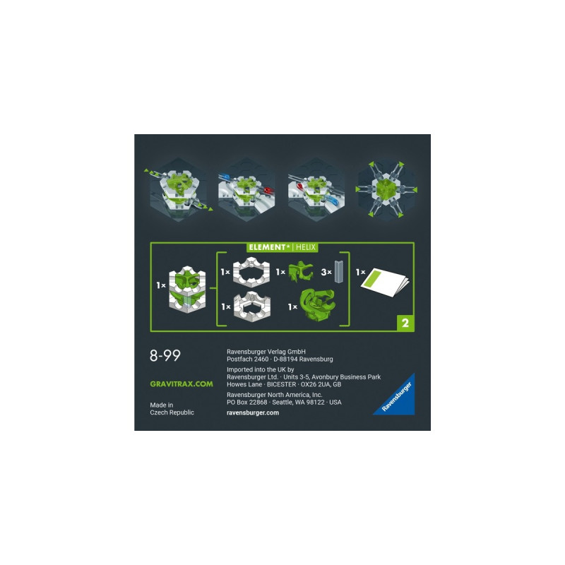 Ravensburger GraviTrax PRO Element Helix, Bahn
