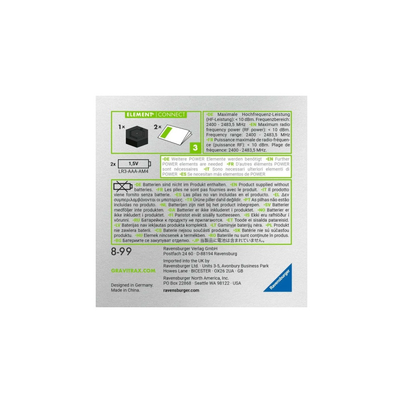 Ravensburger GraviTrax Power Element Connect, Bahn