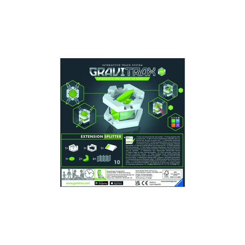 Ravensburger GraviTrax Splitter, Bahn