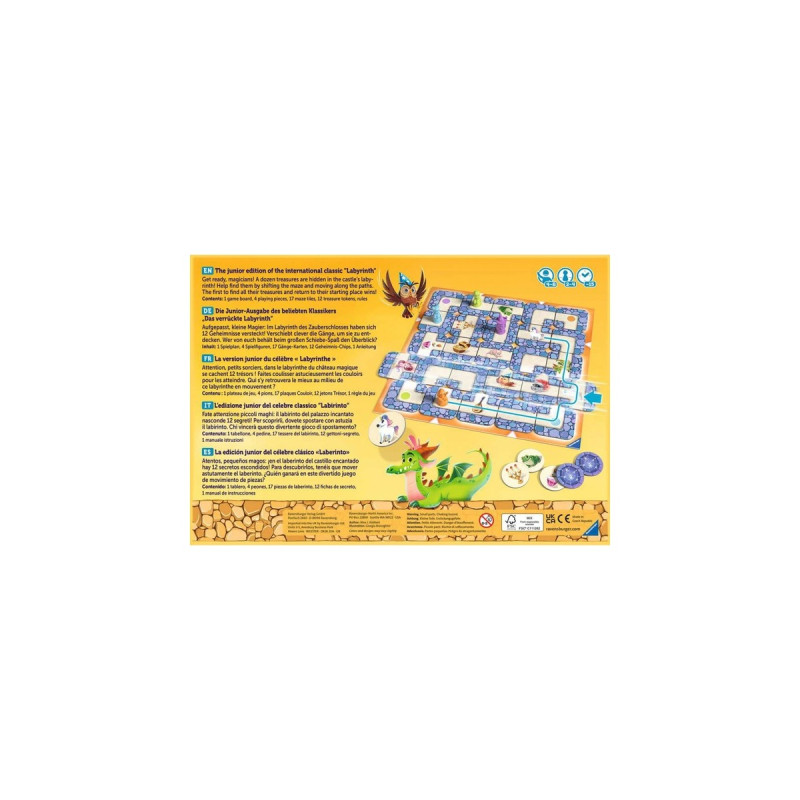 Ravensburger Junior Labyrinth, Brettspiel