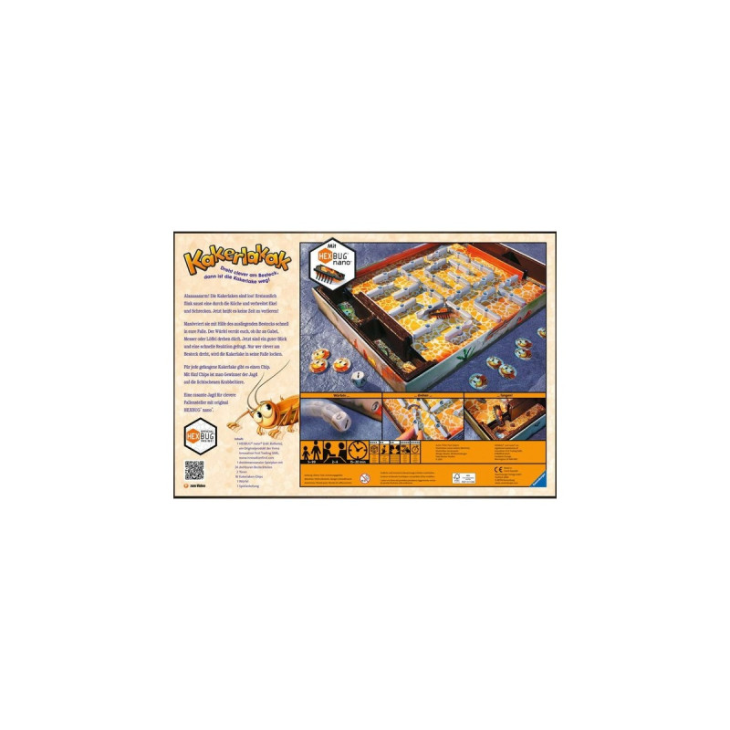 Ravensburger Kakerlakak, Brettspiel