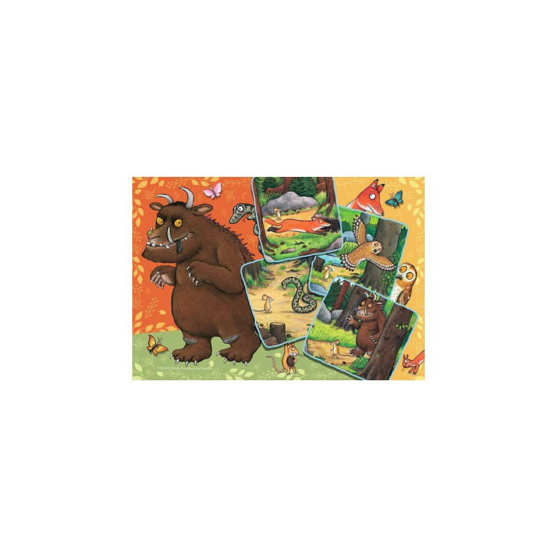 Ravensburger Kinderpuzzle 25 Jahre Grüffelo!(2x 24 Teile)