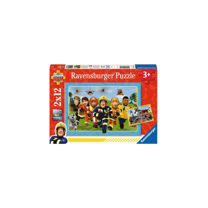 Ravensburger Kinderpuzzle Die Rettung naht(2x 12 Teile)