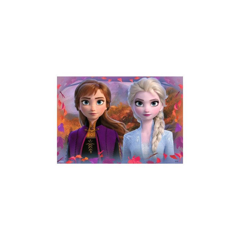 Ravensburger Kinderpuzzle Disney Frozen - Reise ins Ungewisse(2x 12 Teile)