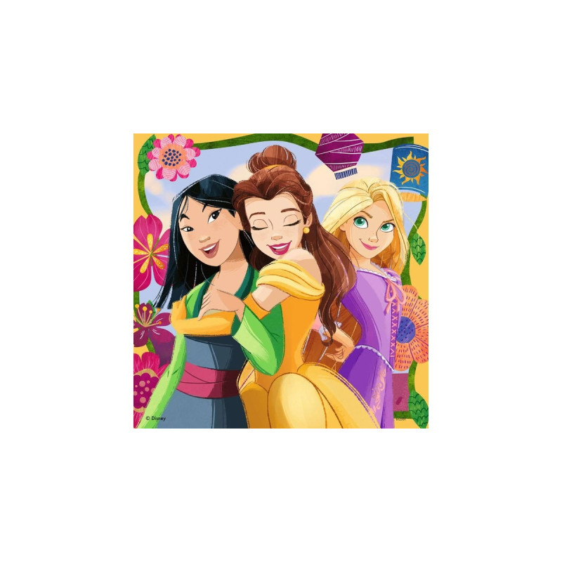Ravensburger Kinderpuzzle Disney Princess Girl Power!(3x 49 Teile)