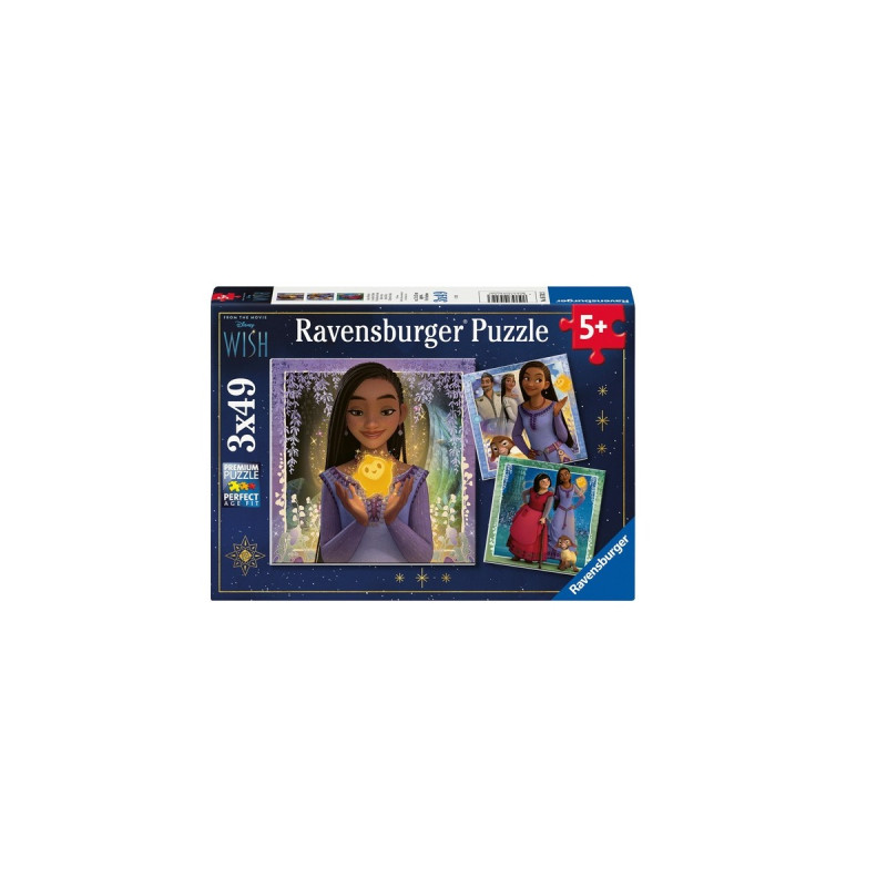 Ravensburger Kinderpuzzle Disney Wish(3x 49 Teile)