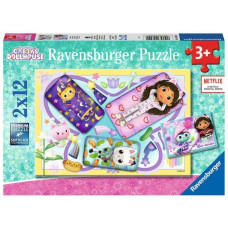 Ravensburger Kinderpuzzle Gabby's Dollhouse(2x 12 Teile)