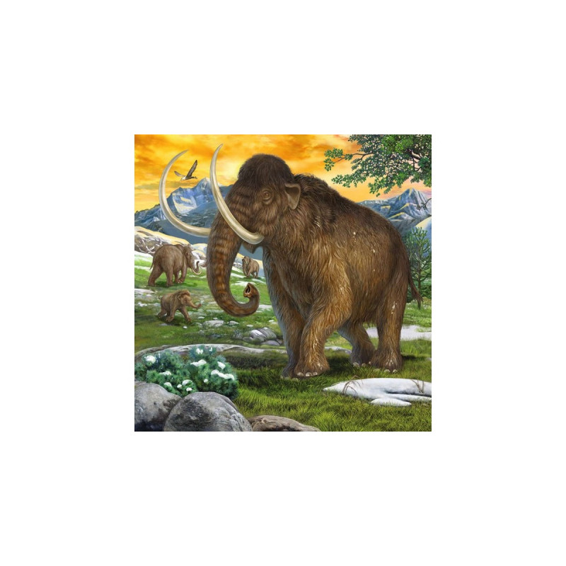 Ravensburger Kinderpuzzle Herrscher der Urzeit(3x 49 Teile)