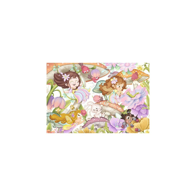 Ravensburger Kinderpuzzle Kleine Feen und Meerjungfrauen(2x 12 Teile)