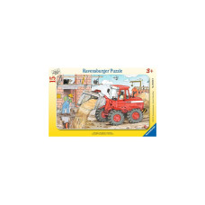 Ravensburger Kinderpuzzle Mein Bagger(15 Teile, Rahmenpuzzle)