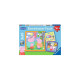 Ravensburger Kinderpuzzle Peppas Familie und Freunde(3x 49 Teile)