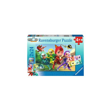 Ravensburger Kinderpuzzle Petronix Die Tierschützer(2x 24 Teile)