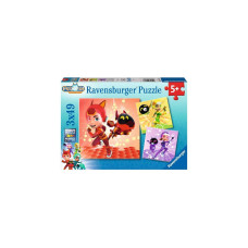 Ravensburger Kinderpuzzle Petronix Matt, Jia und Emma(3x 49 Teile)
