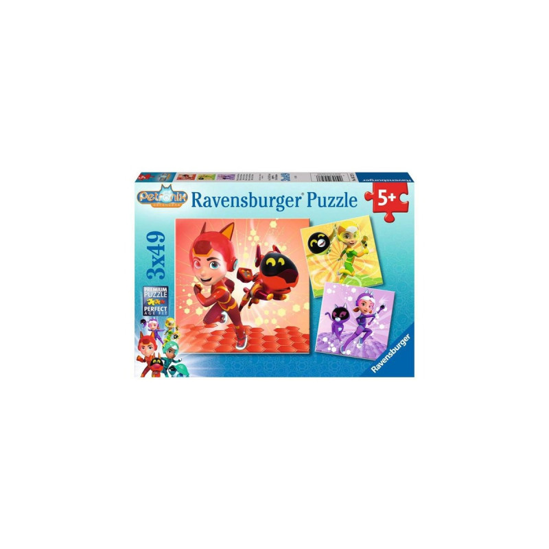 Ravensburger Kinderpuzzle Petronix Matt, Jia und Emma(3x 49 Teile)