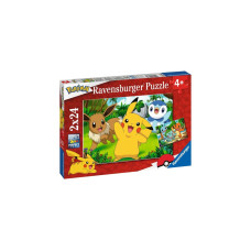 Ravensburger Kinderpuzzle Pikachu und seine Freunde(2x 24 Teile)