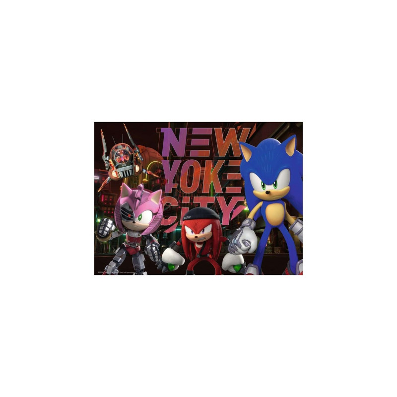 Ravensburger Kinderpuzzle Sonic Prime - Die Parallelwelt(300 Teile)