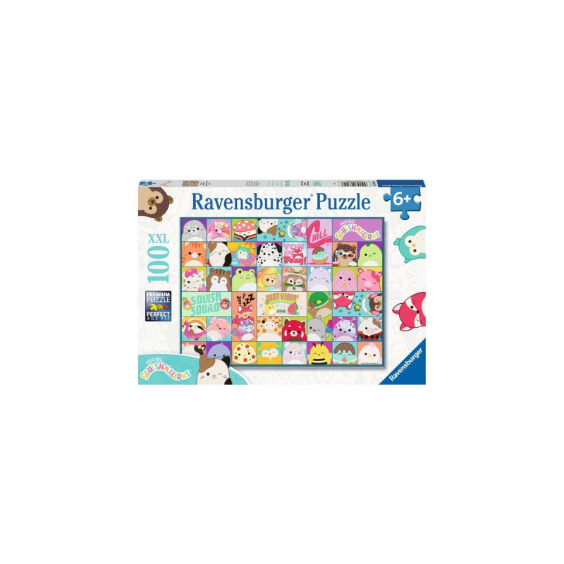 Ravensburger Kinderpuzzle Viele bunte Squishmallows(100 Teile)